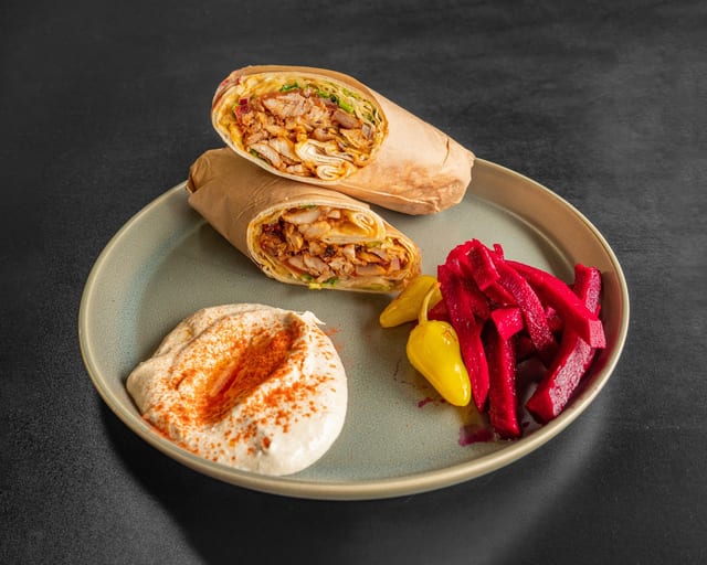 Chicken Shawarma Wrap.